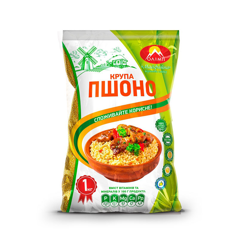 Пакувальна плівка для сипучої харчової продукції