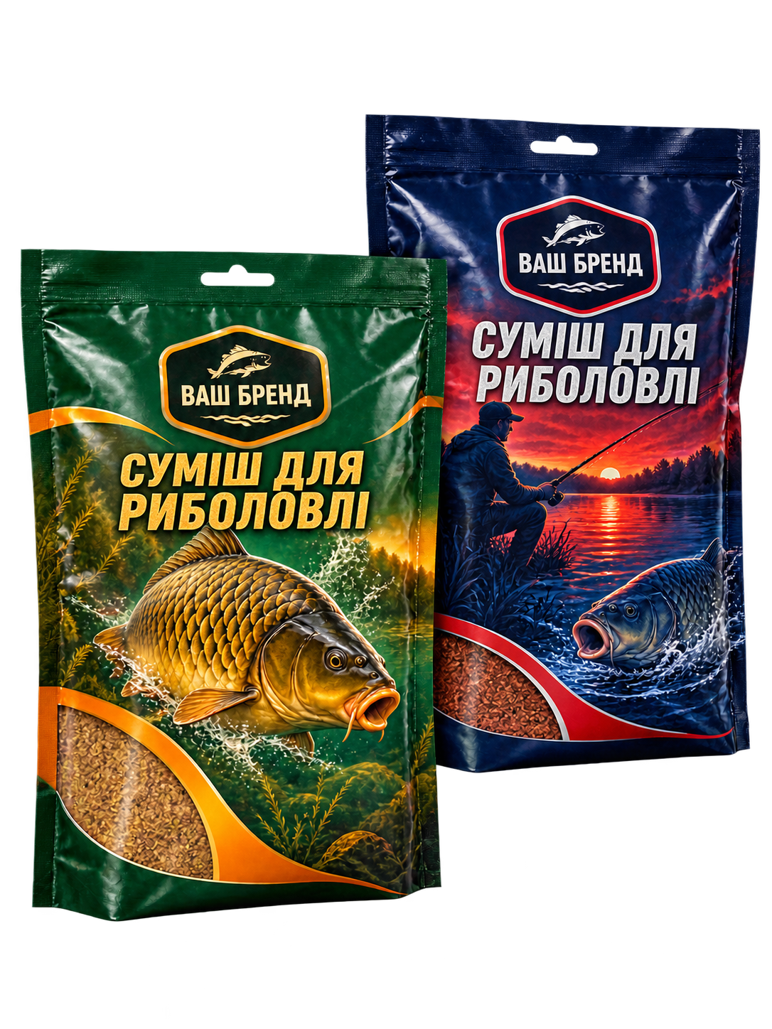 Упаковка для рыболовной прикормки