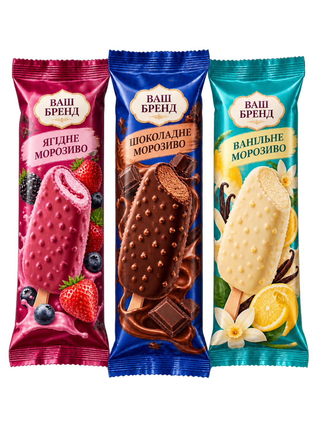 Packaging for ice cream