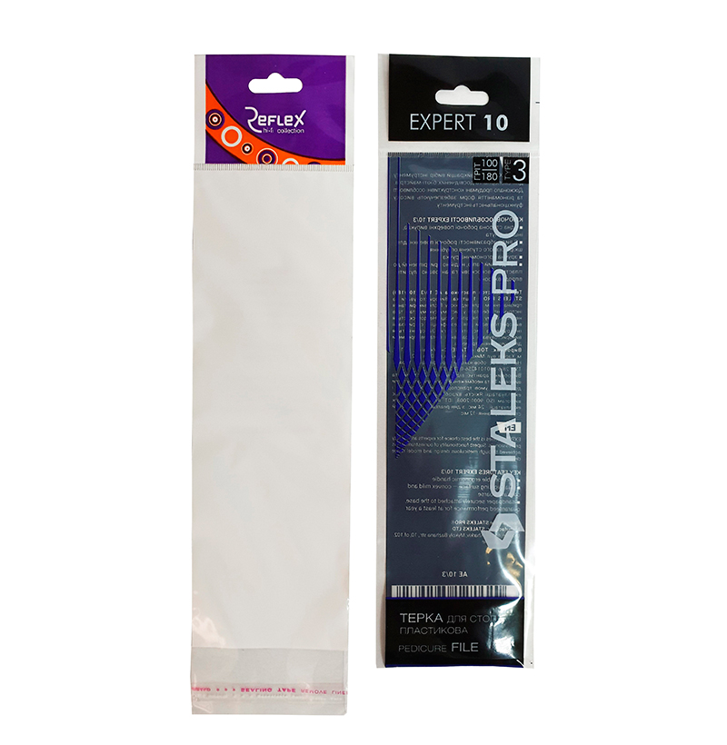 Euro-slot adhesive bags