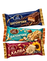 Packaging for bars and halva