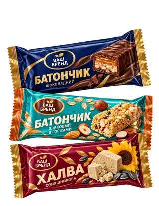 Упаковка для батончиков и халвы