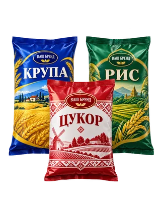 Упаковка для круп и сахара