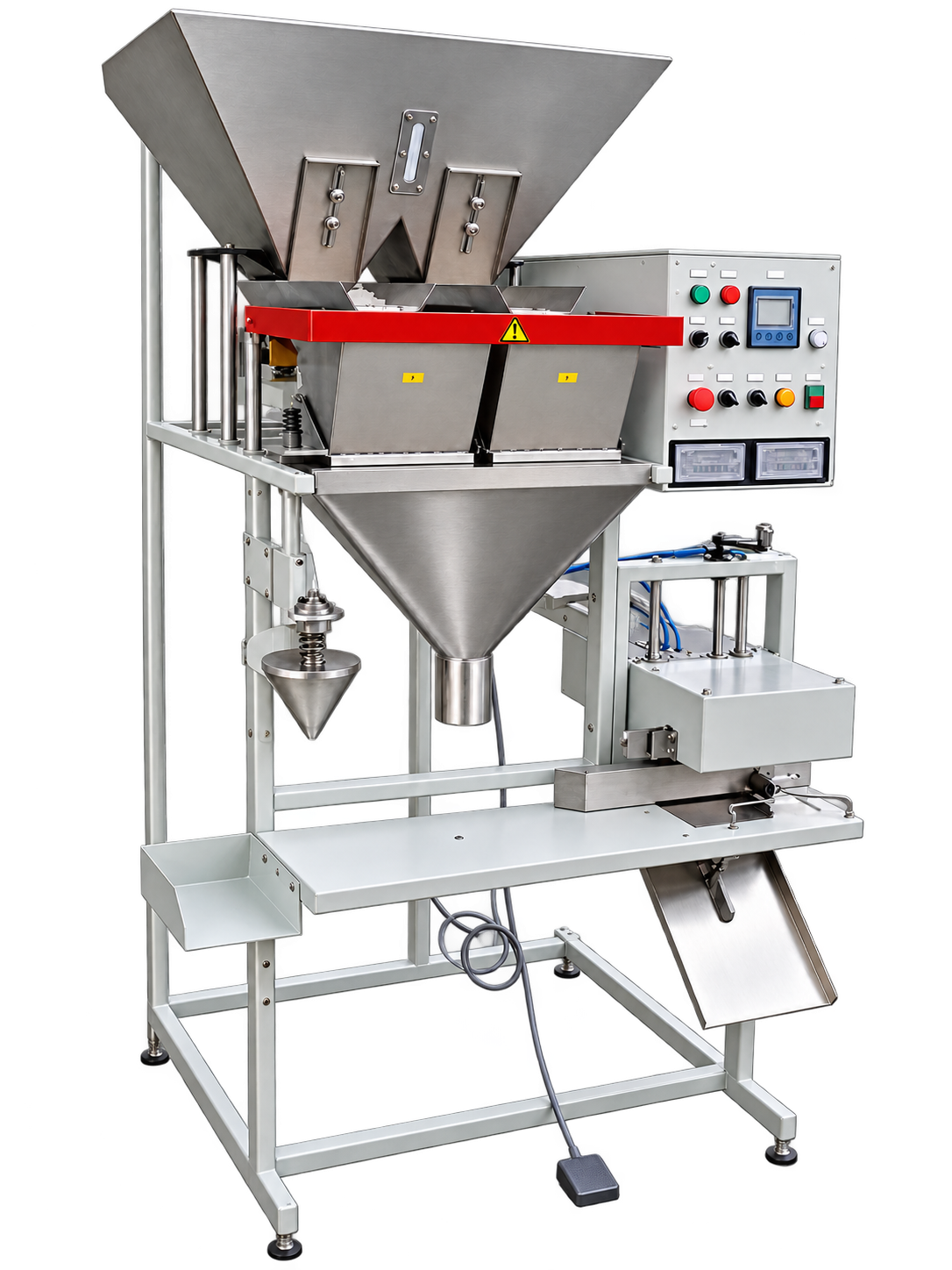 MPPFO 21 two-weigher configuration. Agree supplied components and output separately.